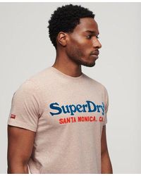 Superdry - Venue Duo T-shirt Met Logo - Lyst