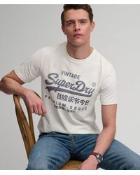 Superdry - & Co Vintage Logo Classic T-shirt - Lyst