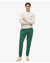 Superdry - Klassieke Vintage joggingbroek Met Logo En Print - Lyst
