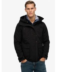 Superdry - Capuchon Ultimate Geborduurde Windbreaker - Lyst