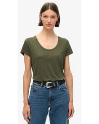Superdry - & Co Studios Scoop Neck T-shirt - Lyst