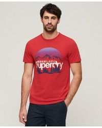 Superdry - Imprimé t-shirt à motif great outdoors - Lyst