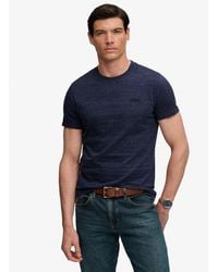 Superdry - & Co Embroidered Logo Organic Cotton Essential T-shirt - Lyst
