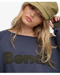 Superdry - Bench X & Co Bench Bardot Oversized Sweatshirt - Lyst