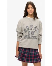 Superdry - Mid Rise Check Mini Skirt - Lyst