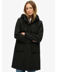 Superdry - & Co Hooded Long Shell Parka - Lyst