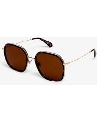 Superdry - Framed Metal Square Sunglasses - Lyst