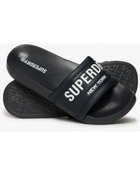 Superdry - & Co City Luxe Pool Sliders - Lyst
