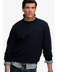 Superdry - & Co Essential Stacked Logo Crew Sweatshirt - Lyst