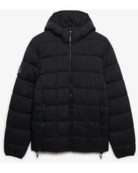 Superdry - & Co Hooded Box Quilt Fuji Lite Jacket - Lyst