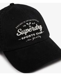 Superdry - & Co Vintage Club Baseball Cap - Lyst