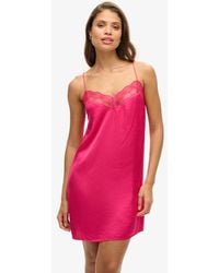 Superdry - & Co Satin Cami Mini Dress - Lyst