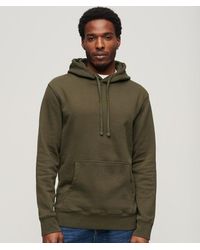 Superdry - & Co Micro Logo Graphic Loose Hoodie - Lyst