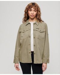 Superdry - Military Overshirt - Lyst