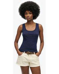 Superdry - & Co Studios Lightweight Racer Vest Top - Lyst