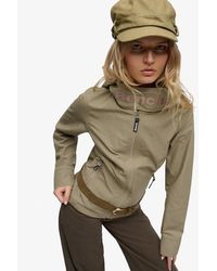 Superdry - Bench X & Co Bench Hooded Funnel Neck Ripstop Jacket - Lyst