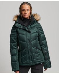 Superdry - Sport Snow Luxe Puffer Jacket - Lyst