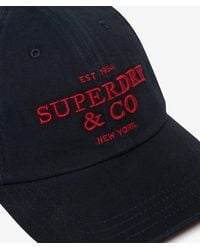 Superdry - & Co Company Logo Baseball Cap - Lyst