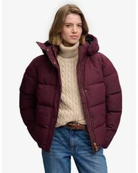 Superdry - & Co Premium Hooded Puffer Jacket - Lyst