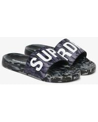 Superdry - Core Camo Pool Sliders - Lyst
