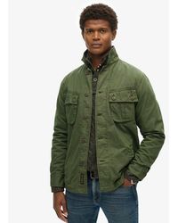 Superdry - Militaire Overshirtjas - Lyst