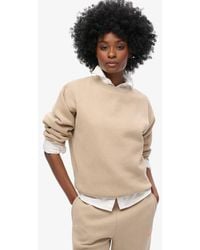 Superdry - Femme Sweatshirt Logo Essential Taille - Lyst