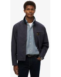 Superdry - Cord Collar Barn Jacket - Lyst