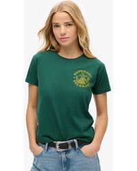 Superdry - & Co Ladies Slim Fit Graphic Print Lo-fi Outdoor Fitted T-shirt - Lyst