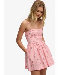 Superdry - & Co Korset Cami Mini-jurk - Lyst