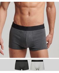 Superdry - & Co Organic Cotton Trunk Offset Double Pack - Lyst