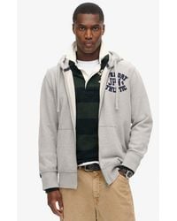 Superdry - & Co Vintage Athletic Zip Hoodie - Lyst