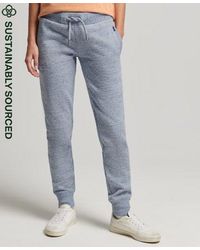 Superdry - Organic Cotton Vintage Logo Embroidered joggers - Lyst