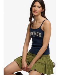 Superdry - & Co Athletic Essentials Graphic Print Cami Top - Lyst