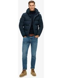 Superdry - Classic Quilted Everest Short Hooded Puffer Jacket - Lyst