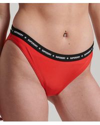 Superdry - & Co Logo Print Code Micro Elastic Briefs - Lyst