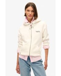 Superdry - Essential Logo Zip Hoodie - Lyst