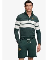 Superdry - & Co Vintage Athletic Stripe Rugby Top - Lyst
