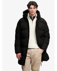 Superdry - Hooded Sports Puffer Coat - Lyst
