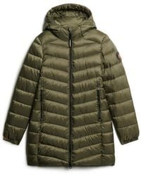 Superdry - & Co Hooded Fuji Mid Padded Jacket - Lyst