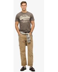 Superdry - & Co Vintage Logo Workwear Relaxed T-shirt - Lyst