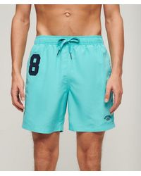 Superdry - & Co Recycled Polo 17-inch Swim Shorts - Lyst