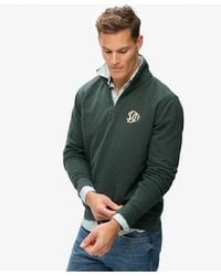 Superdry - Homme Sweat À Col Zippé Athletic Sd Co Taille - Lyst