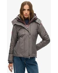 Superdry - & Co Pop Zip Hooded Arctic Sd-windcheater Jacket - Lyst