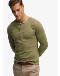 Superdry - & Co The Merchant Store - Henley Lightweight Top - Lyst
