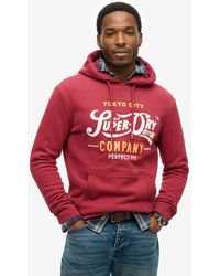 Superdry - & Co Perfect Fit Script Hoodie - Lyst