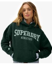 Superdry - & Co Athletic Essentials Relaxed Hoodie - Lyst