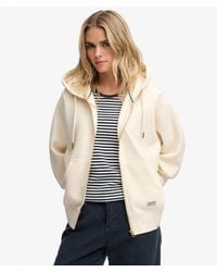 Superdry - & Co Luxe Casual Zip Hoodie - Lyst