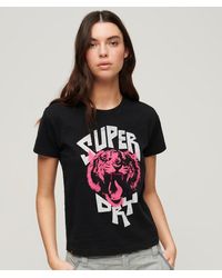Superdry - & Co Lo-fi Rock Graphic T-shirt - Lyst