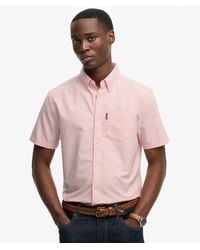 Superdry - & Co Essentials Oxford Short Sleeve Shirt - Lyst