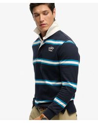 Superdry - & Co Vintage Athletic Stripe Rugby Top - Lyst